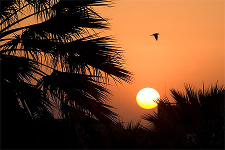 Coucher de soleil � Arequipa