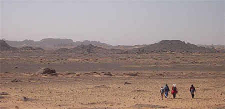 Marche dans l'immensit�