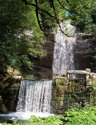Aux cascades du H�risson
