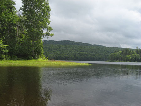 Eclaircie sur le parc du Mont Tremblant