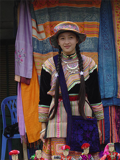 Jeune vendeuse