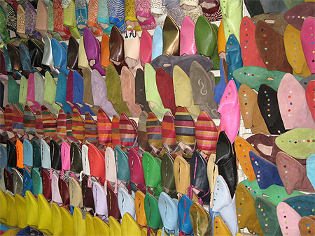 Babouches, babouches, encore des babouches