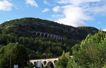 Le viaduc de Morez