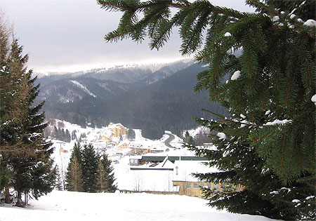 La vall�e de Donovaly et les montagnes de Slovaquie