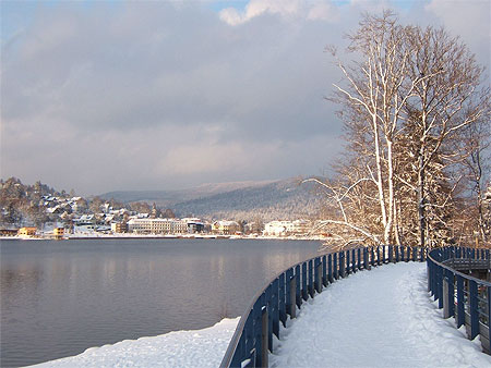 Ponton du lac de Gerardmer