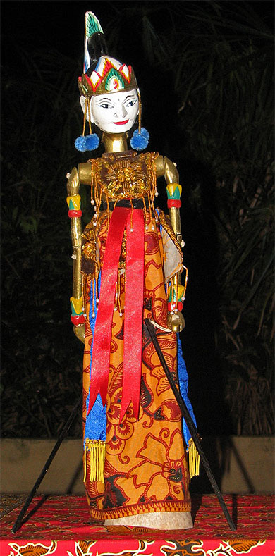 Marionnette balinaise