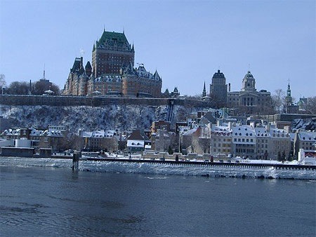 Vue sur Qu�bec