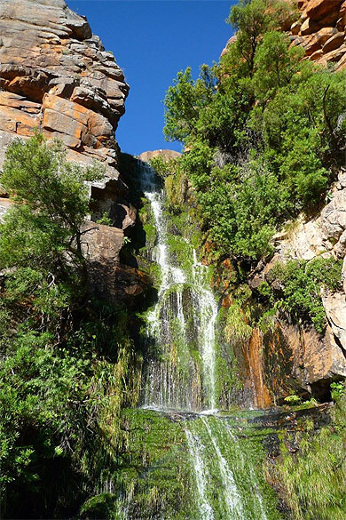 Chutes d'eau � Cedarberg