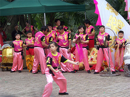 D�monstration de Kung Fu
