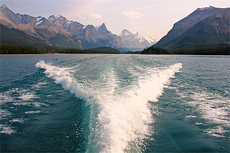 Croisi�re sur le Lac Maligne