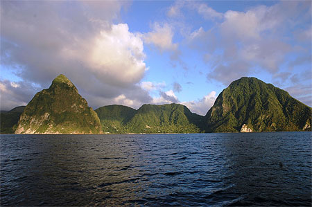 Les Pitons de Ste Lucie