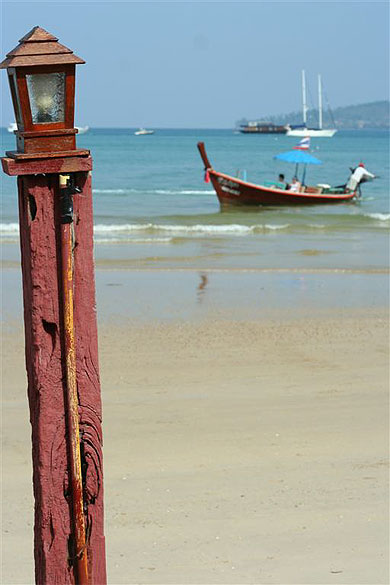 Mar�e basse sur Bang Tao