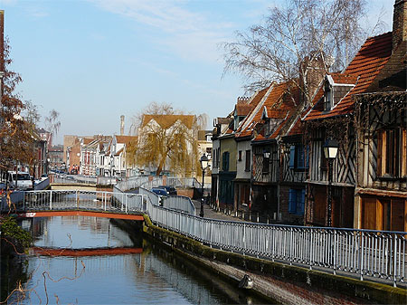 Amiens, le quartier saint Leu