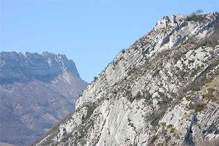 Grenoble - Vue sur le Mont Jalla et le N�ron