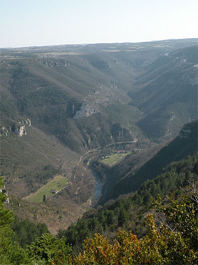 Dans les gorges du Dourbie