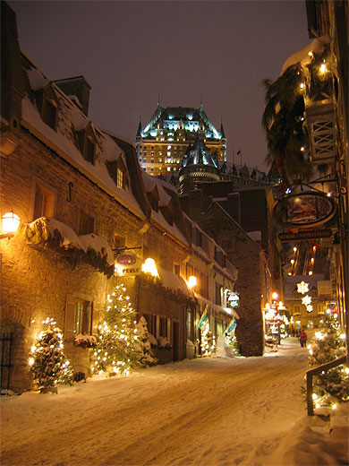 Rue dans le petit champlain