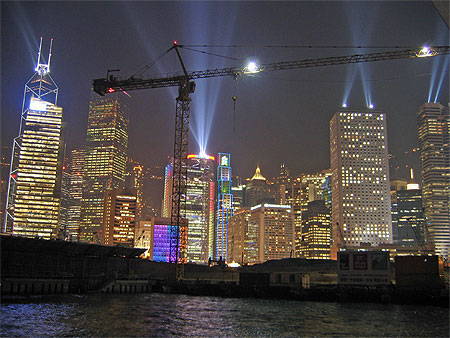 Hong Kong de nuit