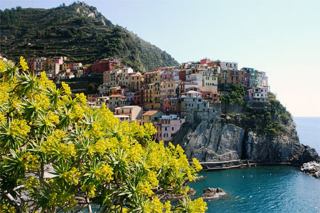 Le printemps � Manarola