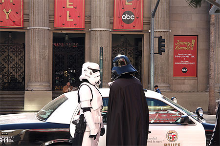 Darth Vador en conciliabule