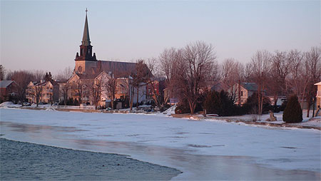 Rive de la rivi�re Richelieu