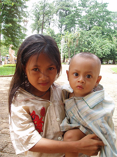 Enfants cambodgiens