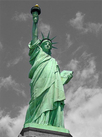 Statue de la libert�