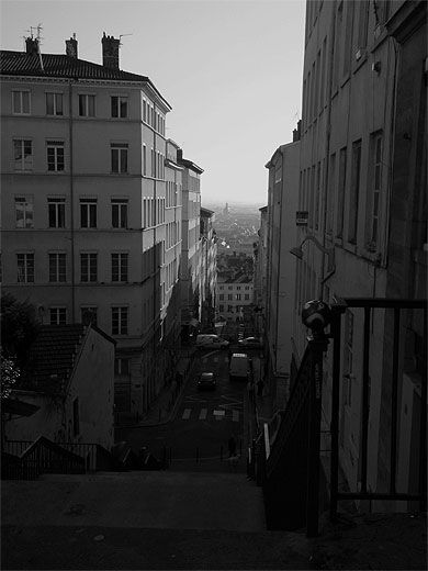Descente � la Croix Rousse