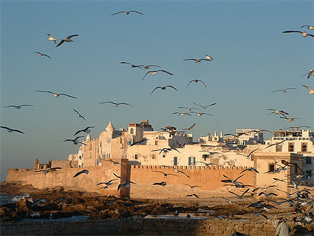 Derni�res lueurs sur la ville ....