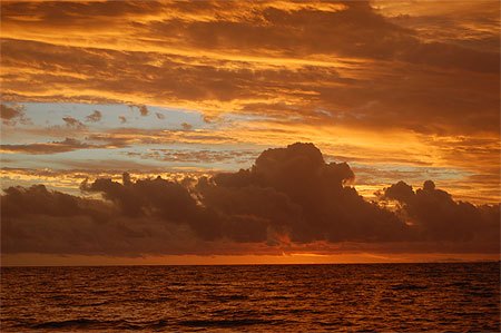 Coucher de soleil 