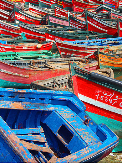 Barques Port de P�che El Jadida