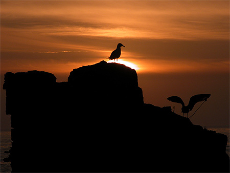 Coucher de soleil portugal