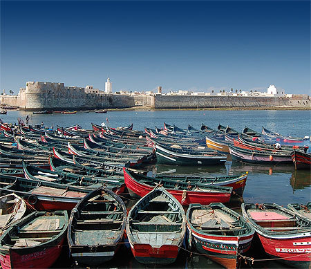 A les barques d'El Jadida