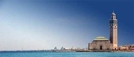 Horizon Mosqu�e Hassan II Panoramique