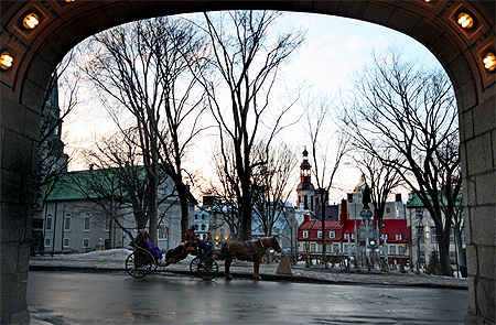 La ville de Qu�bec