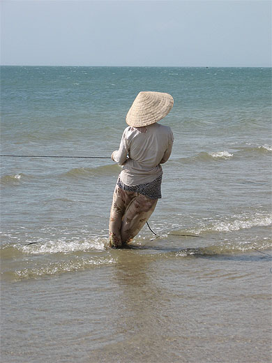 La vieille dame et la mer