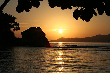 Couch� de soleil anse s�v�re