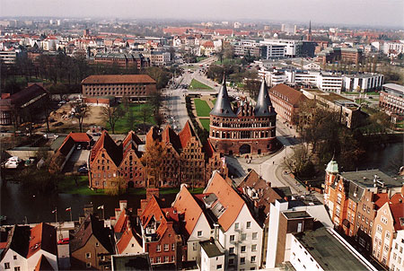 Vue de L�beck