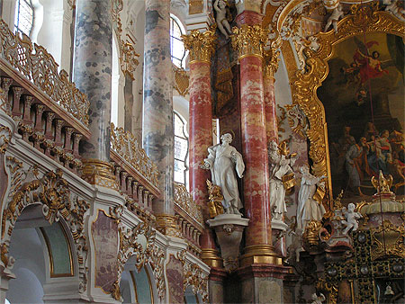 Eglise Wies Bavi�re splendeur rococo