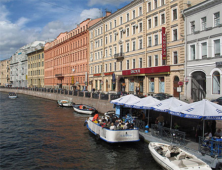 Canaux de Saint-Petersbourg