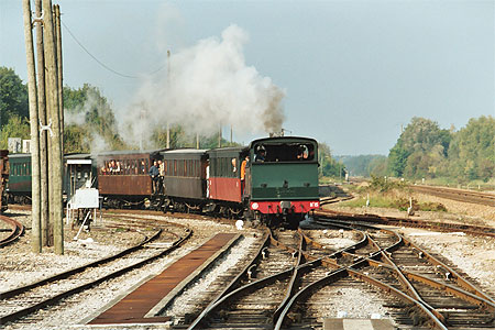 Train � vapeur