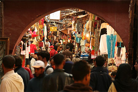 Ballade dans les souks