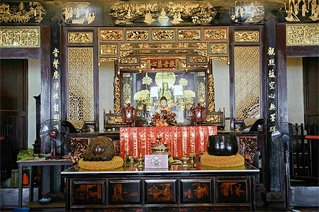 Chinatown temple Chinois
