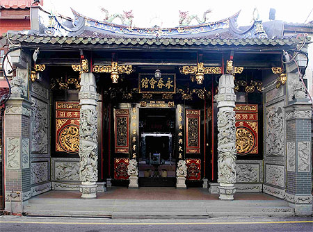 Chinatown temple Chinois