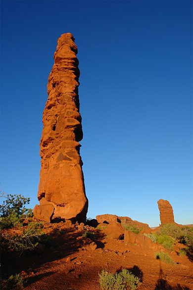 Land of standing rocks
