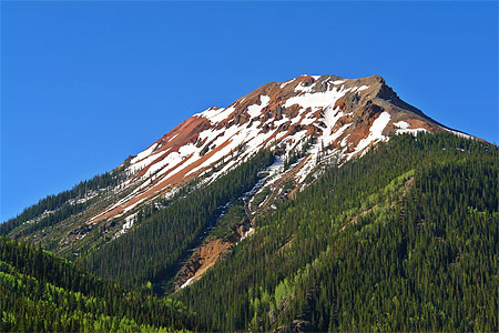 Red mountain