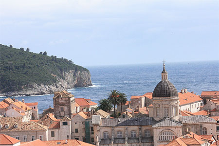 Sur les remparts de Dubrovnik
