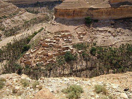 Ruines dans les portes du d�sert