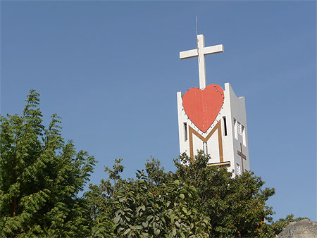 Eglise de Joal Fadiouth sur l'�le aux coquillages