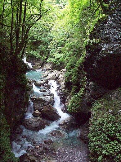 Gorges de la Tolminka