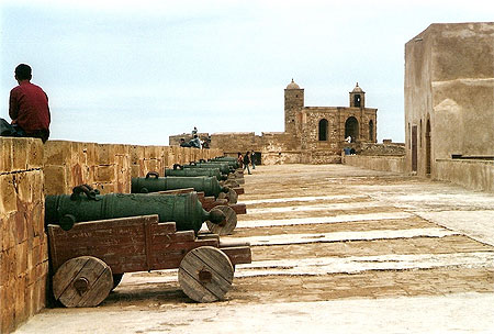Sur les remparts d'Essaouira